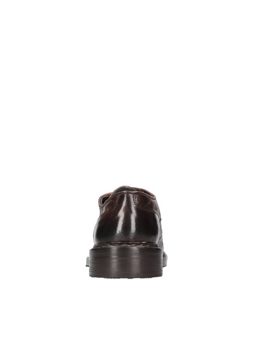 Stringate modello 37340/18 in pelle JP/DAVID | 37340/18TESTA DI MORO